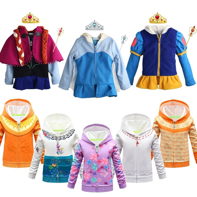 Winter Clothing Youtube - Kids Girls Elsa Snow White Anna