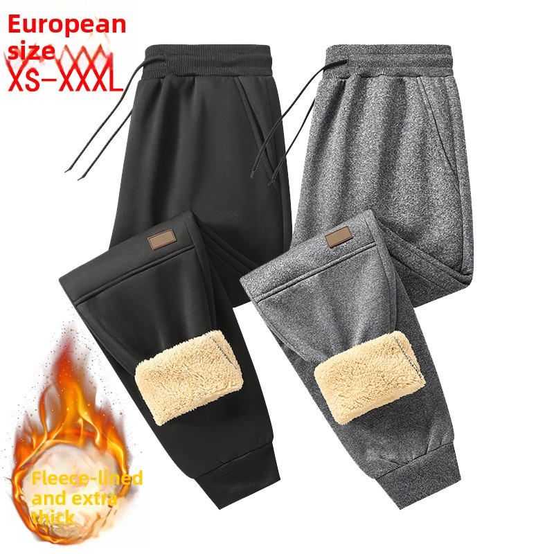 Winter Clothing Wholesale - Black Pants Men Winter Casual Men's