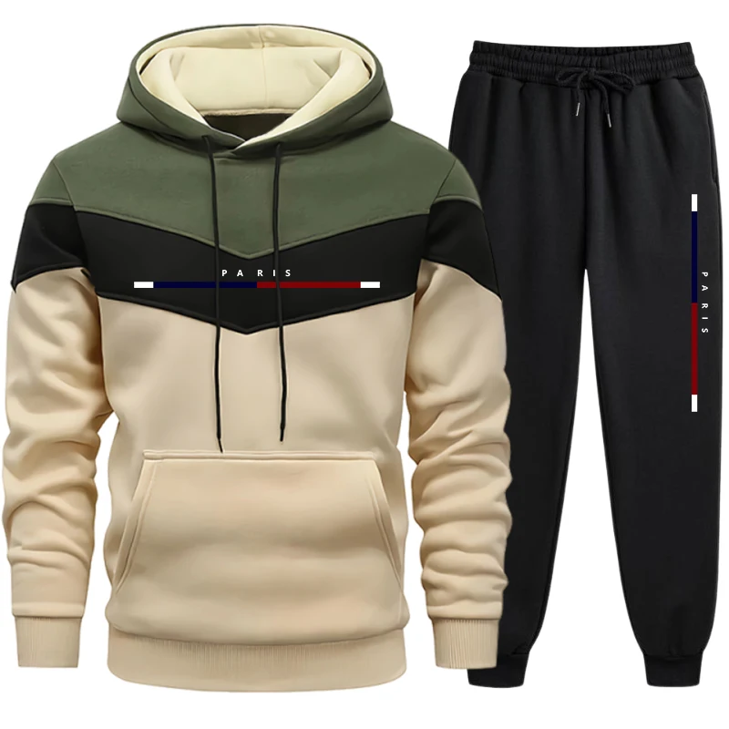 Hot Sales Men's Tracksuit Casu - Winter Clothing Outdoor review and price