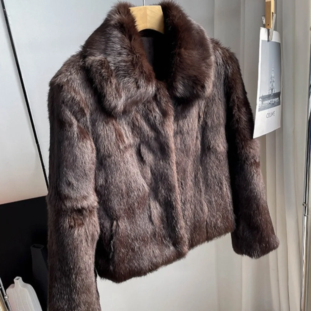 Natural Rabbit Fur Coat Women  - Winter Clothing Wholesale review and price