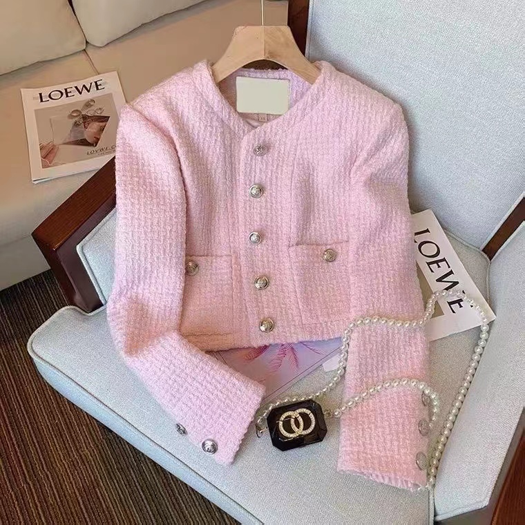 Women Tweed Fragrant Pink Jack - Jack Winter Clothing review and price