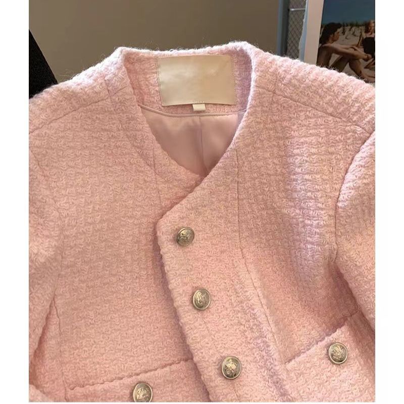 Women Tweed Fragrant Pink Jack - Jack Winter Clothing review and price