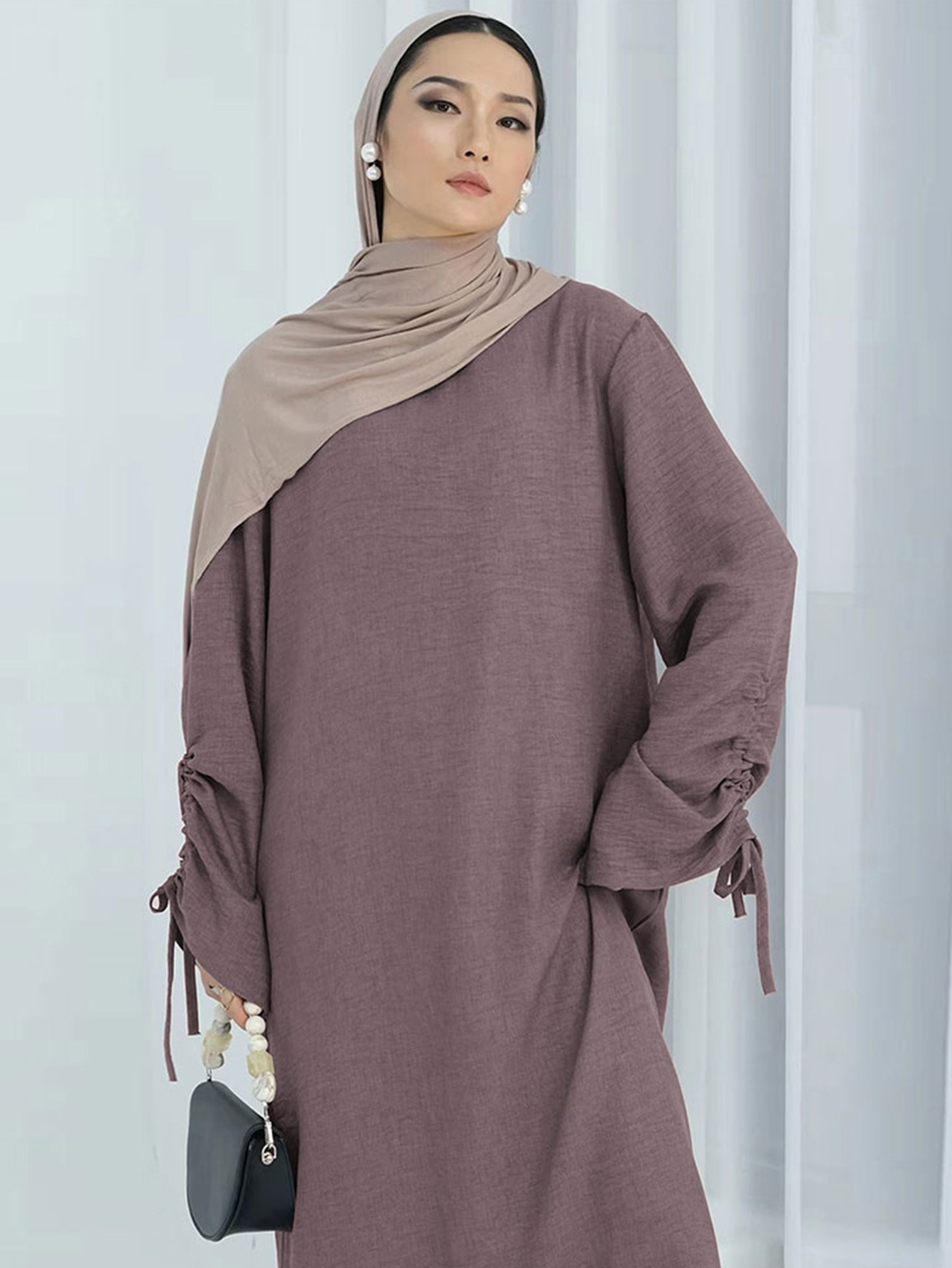 Arab Long Robe Abaya Modest Dr - Winter Clothing Dubai review and price