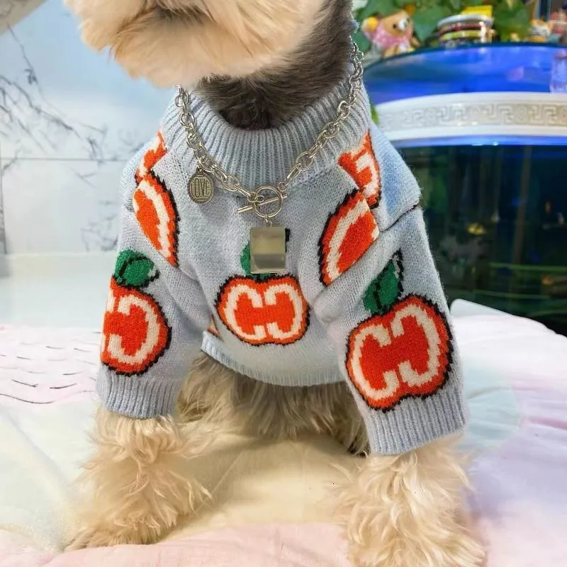 Letter Sweater Pet Dog Clothes - Winter Clothing For Toddlers review and price