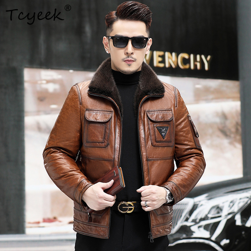 Tcyeek Top Layer Sheepskin Rea - Warm Winter Clothing review and price