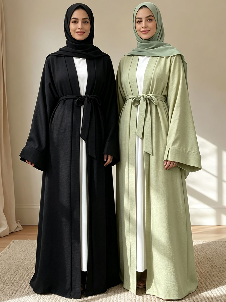Muslim Women Casual Dubai Abay - Winter Clothing Dubai review and price