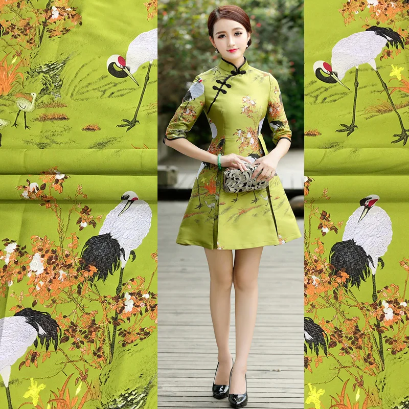 Brocade Jacquard Fabric Autumn - Winter Clothing Wholesale review and price