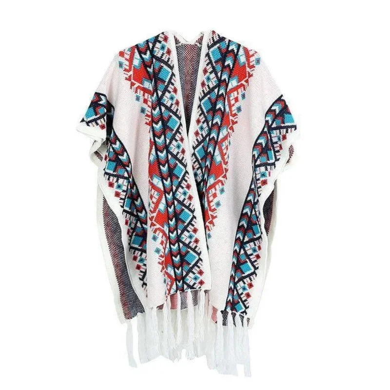 2026 Women Knitted Poncho Cape - Winter Clothing Youtube review and price