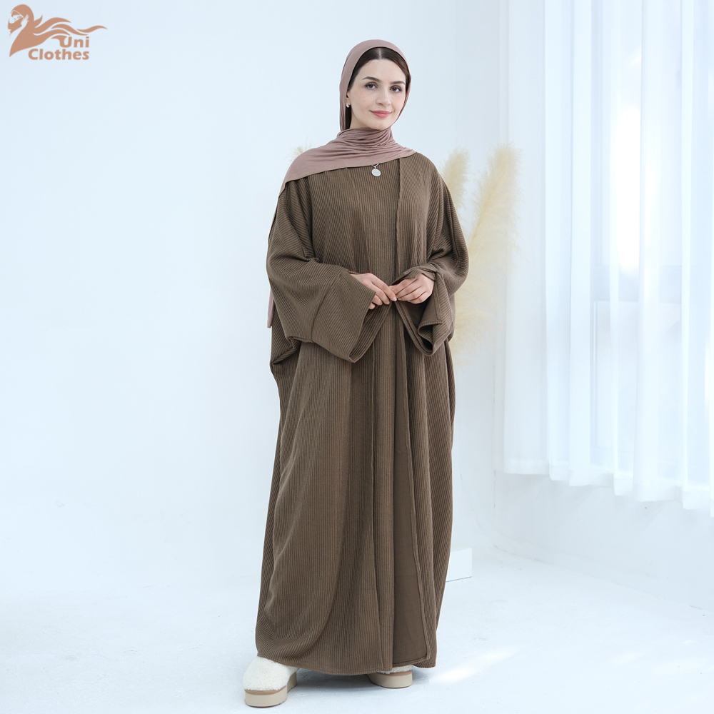 Abaya Thick Knitted Winter Fal - Winter Clothing Dubai review and price