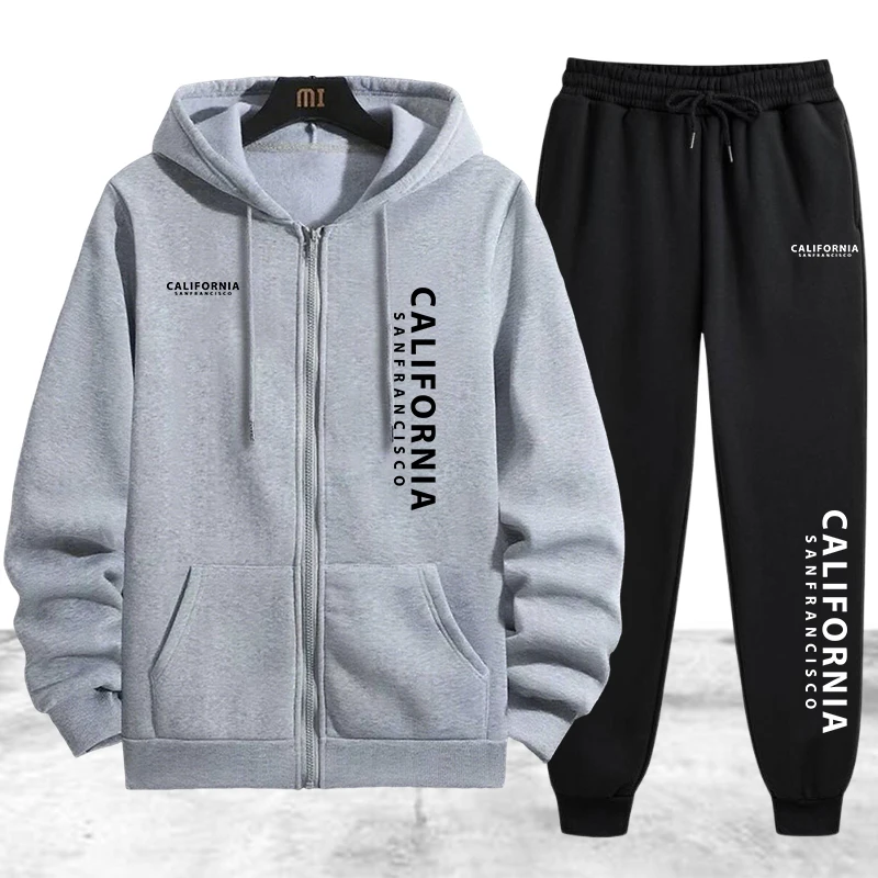 Tracksuit Men's Printing Casua - Winter Clothing Outdoor review and price
