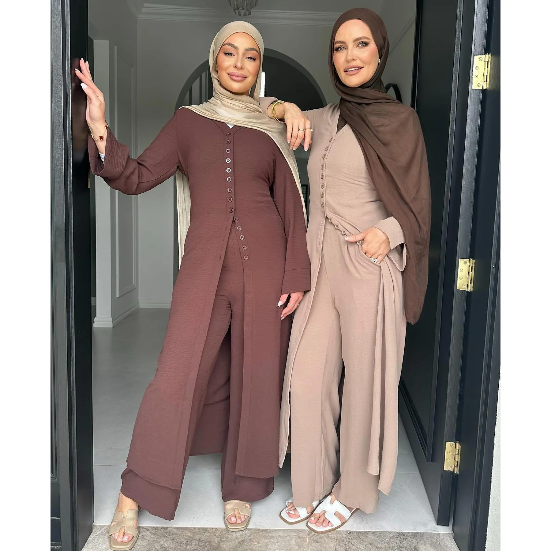 New Women's Button Evening Dre - Winter Clothing Dubai review and price