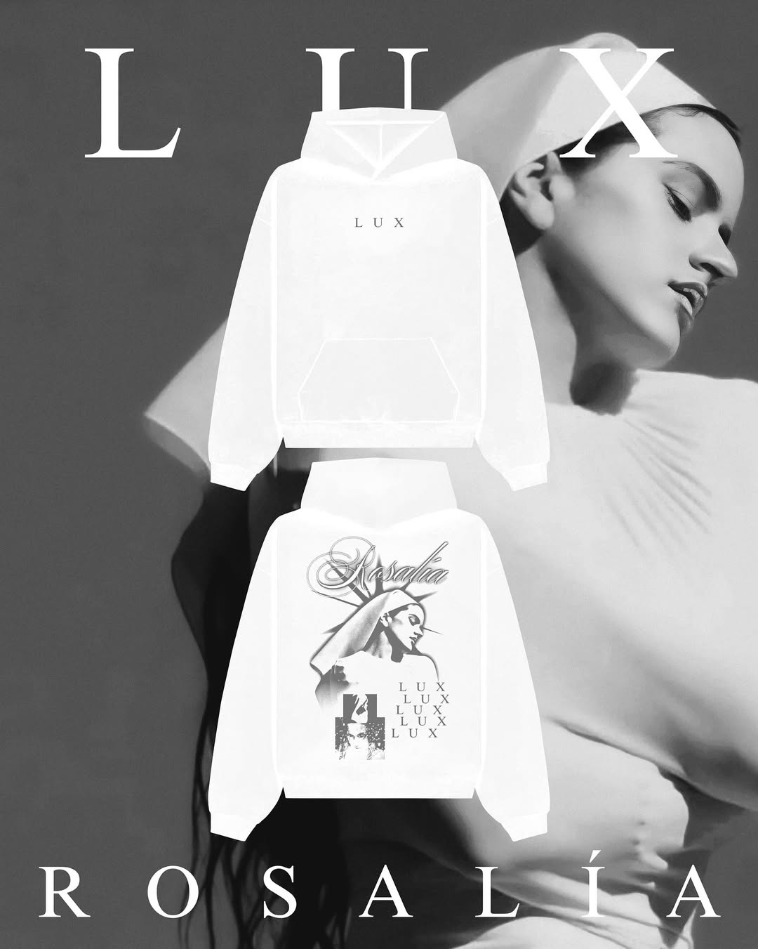 Spanish Singer Rapper ROSALIA  - Winter Clothing In Spanish review and price