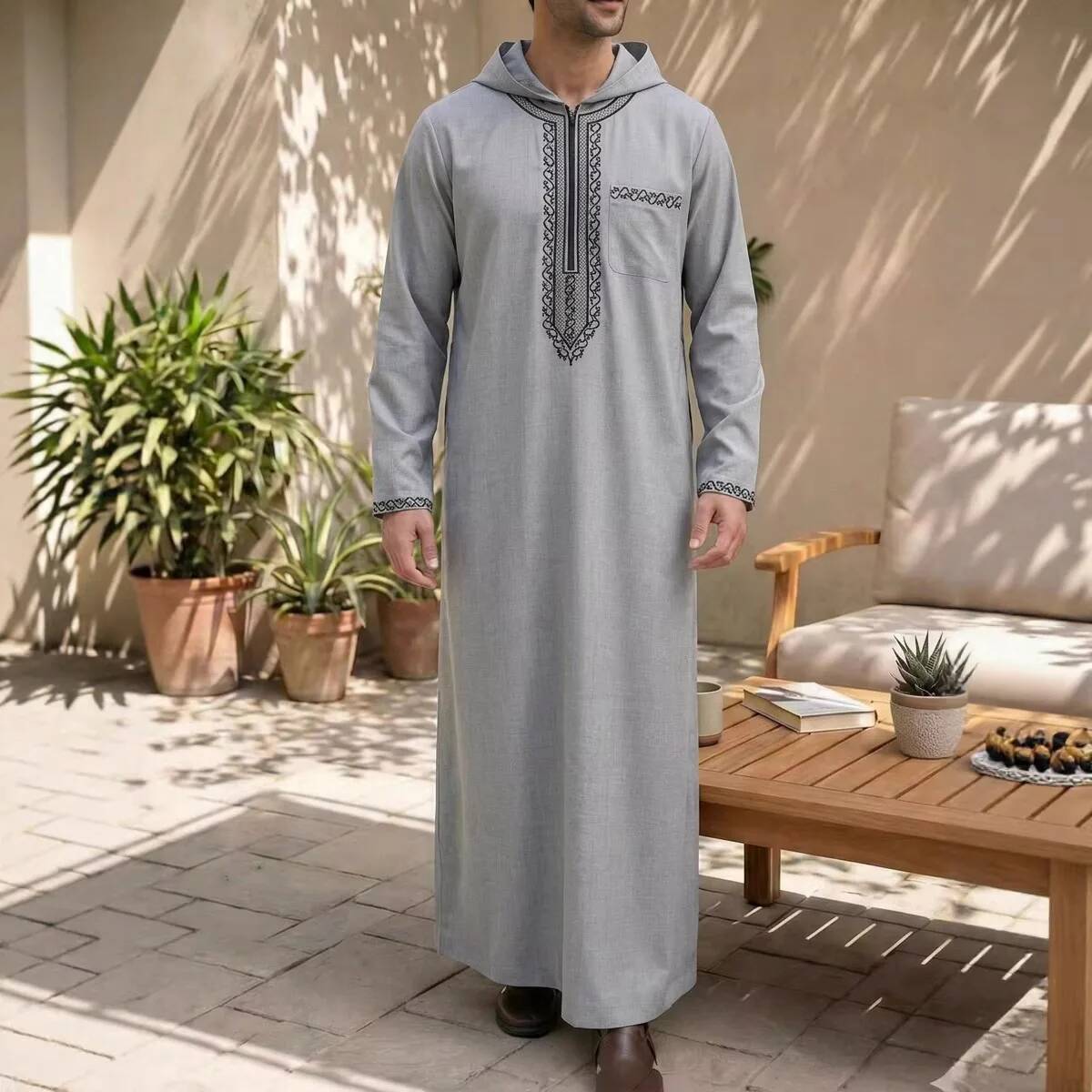 Loose-fit Embroidered Men's 20 - Winter Clothing Dubai review and price
