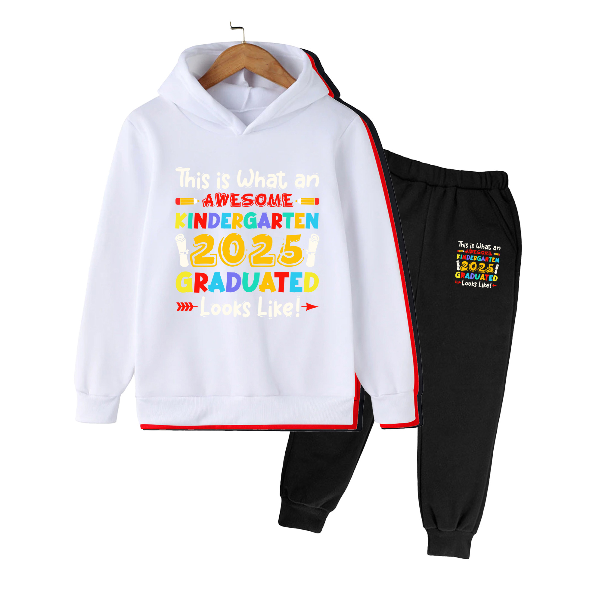 Kids Hoodie & Pants Set, Color - Winter Clothing Kindergarten review and price