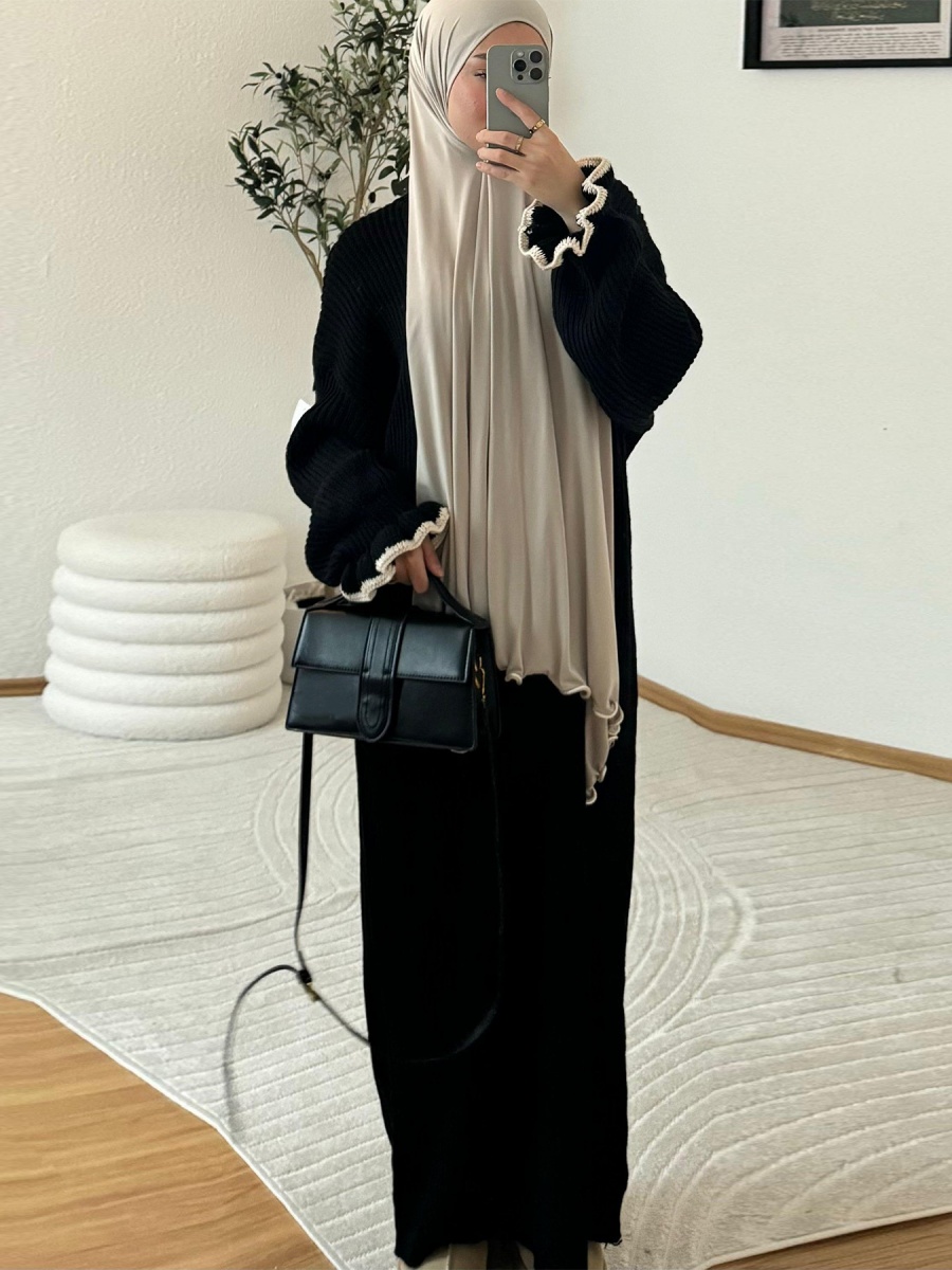 Muslim Women Winter Dubai Abay - Winter Clothing Dubai review and price
