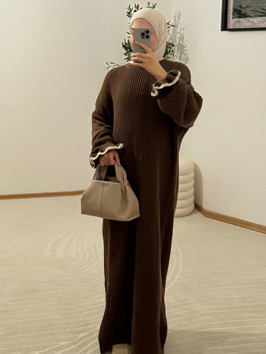Muslim Women Winter Dubai Abay - Winter Clothing Dubai review and price