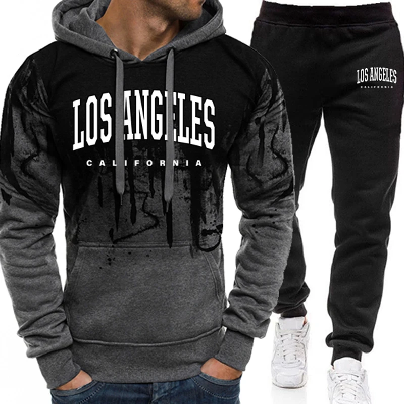 Fashion Men's Tracksuit Print  - Winter Clothing Outdoor review and price