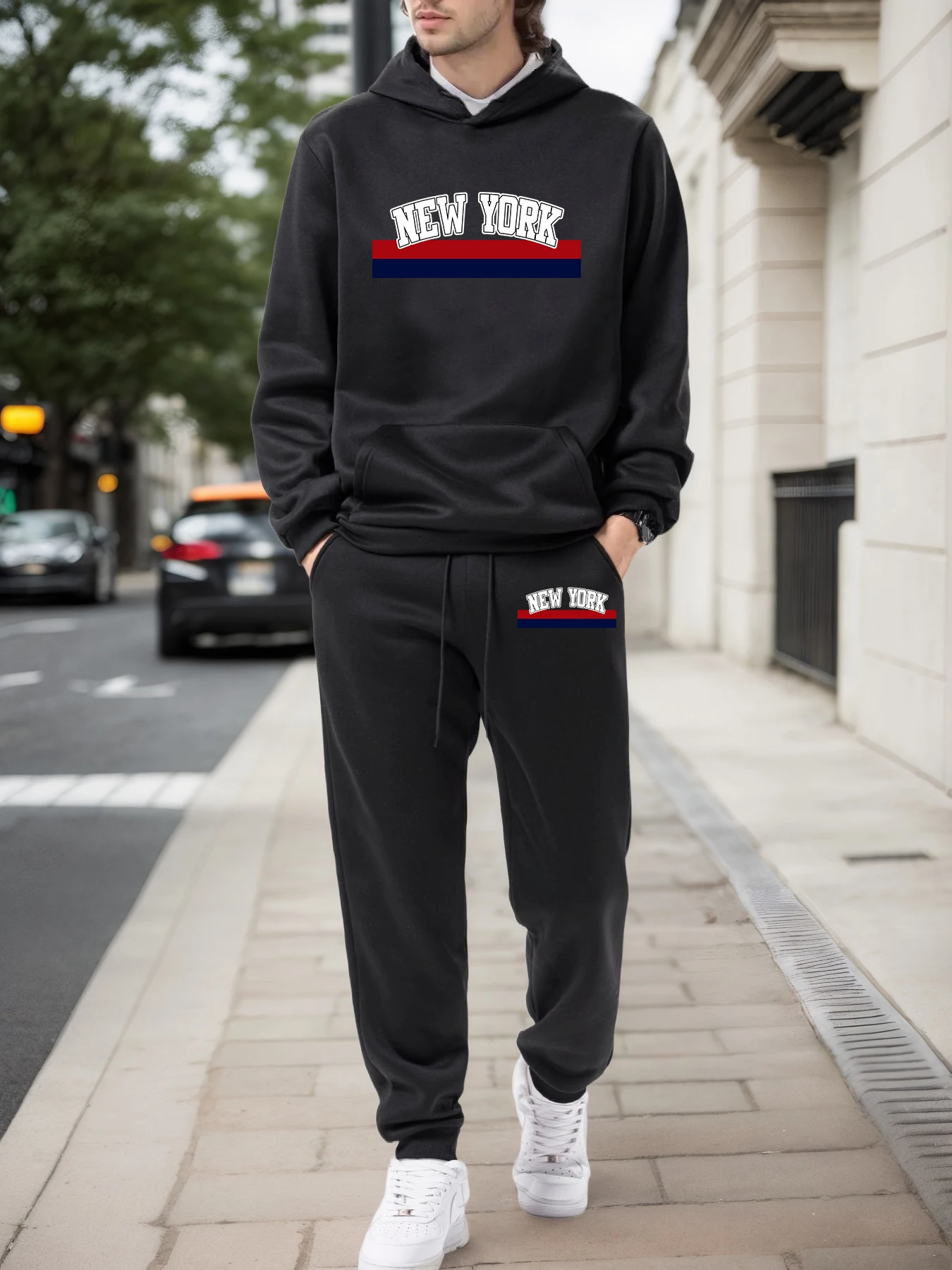 Hot Sales Men's Hoodies 2 Pcs  - Winter Clothing Outdoor review and price
