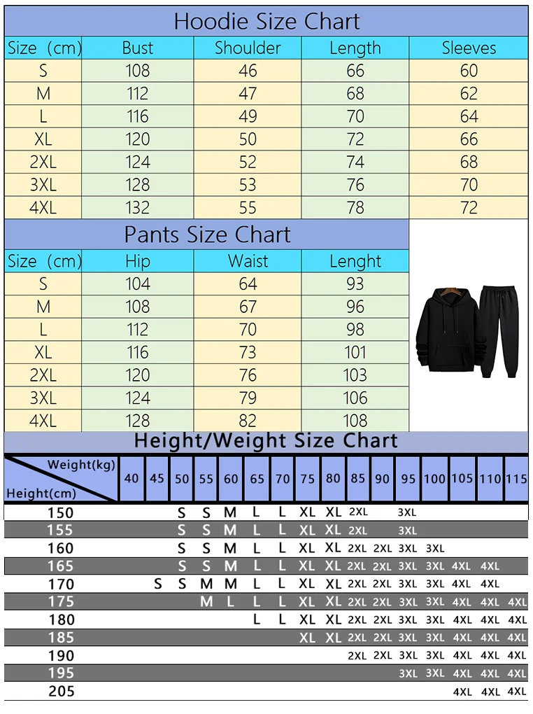 Hot Sales Men's Hoodies 2 Pcs  - Winter Clothing Outdoor review and price