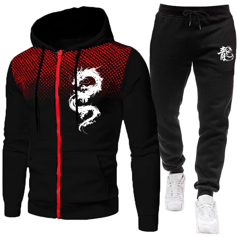 Men's Paris Dragon Pattern Fas - Warm Winter Clothing review and price