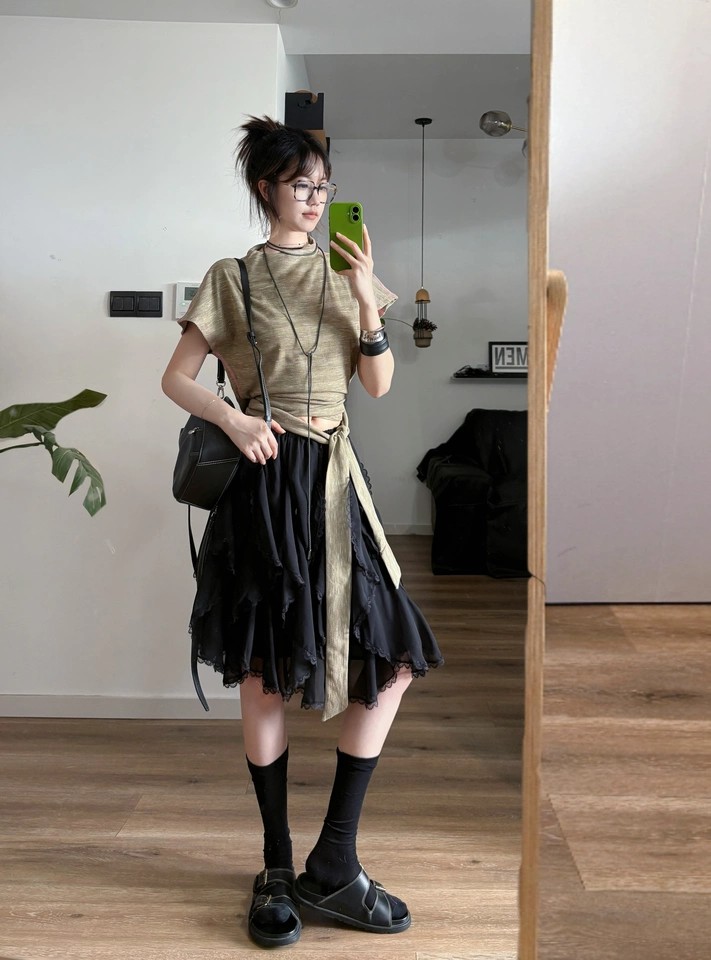 Kawaii Black Mini Skirts Women - Winter Clothing Storage review and price
