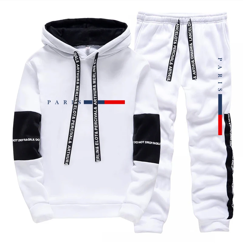Men's Set/Hoodie/Pants Paris F - Winter Clothing Outdoor review and price