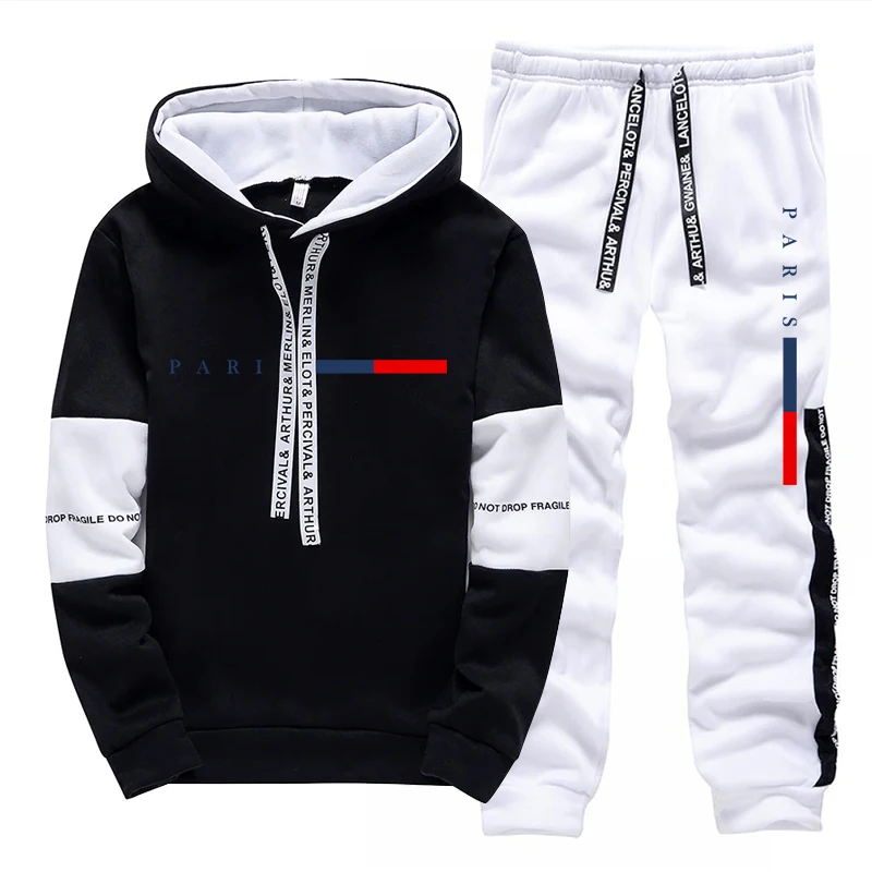 Men's Set/Hoodie/Pants Paris F - Winter Clothing Outdoor review and price