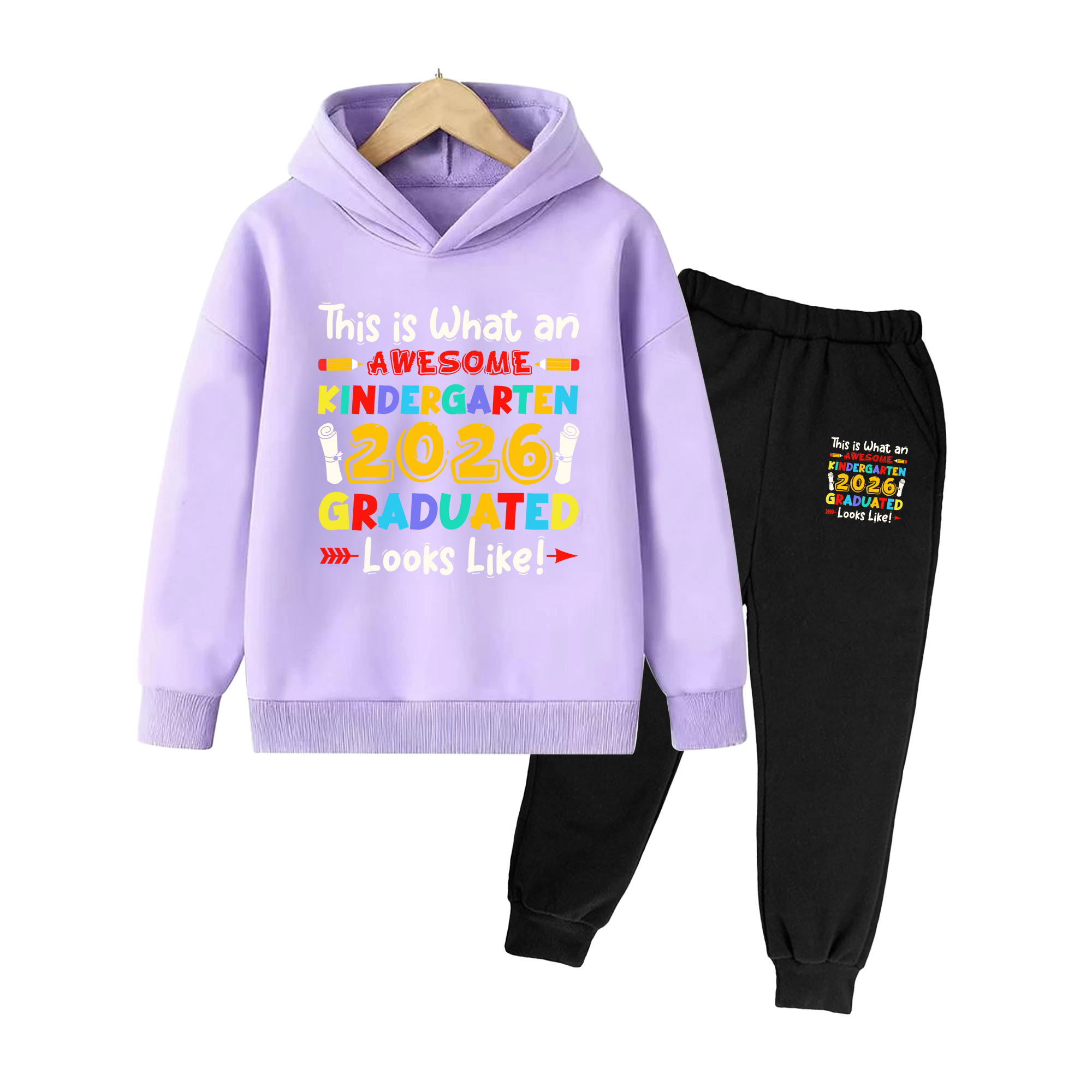 Kids Graduation Hoodie & Pants - Winter Clothing Kindergarten review and price